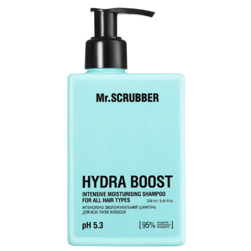 Интенсивно увлажняющий шампунь для волос Mr.SCRUBBER Hydra Boost, 250 мл